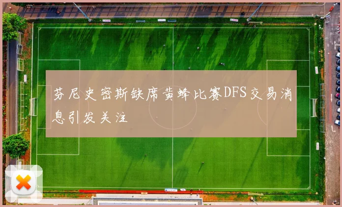 芬尼史密斯缺席黄蜂比赛DFS交易消息引发关注